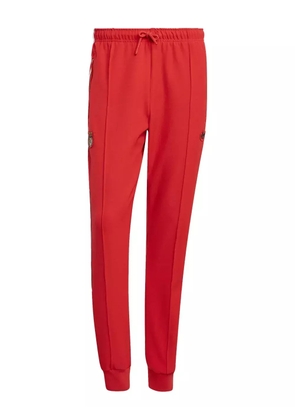 adidas x SLB Terrace Icons side-stripe track pants - Red