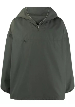 Paria Farzaneh oversized hooded jacket - Green