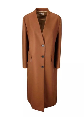 Alberto Biani wool coat - Brown