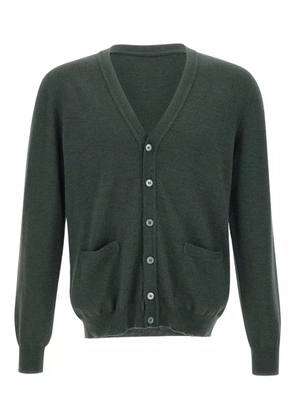 Gran Sasso merino cardigan - Green