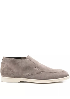 Doucal's suede boots - Grey