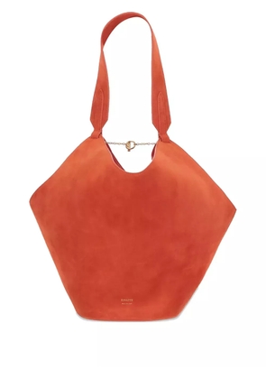 KHAITE hexagonal-shaped tote bag - Orange
