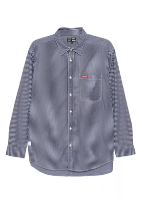 izzue logo-patch shirt - Blue