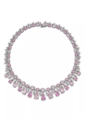 Anabela Chan Blush Tutti Frutti sapphire necklace - Pink