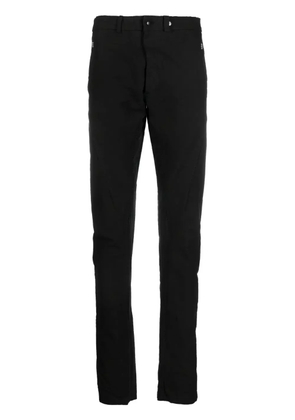Isaac Sellam Experience logo-plaque tapered trousers - Black