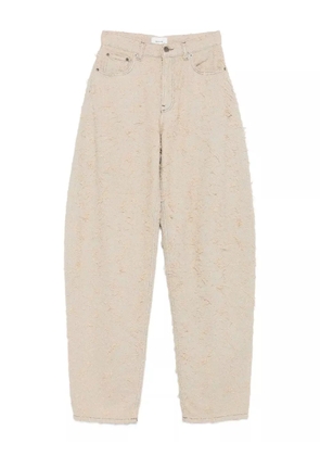 Haikure Bibi jacquard tapered jeans - Neutrals