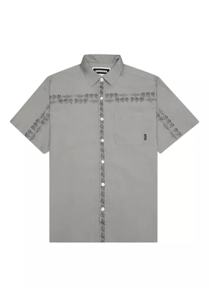 Neighborhood x Dr. Woo patch-pocket shirt - Grey