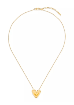 Missoma Puffy Heart pendant necklace - Gold