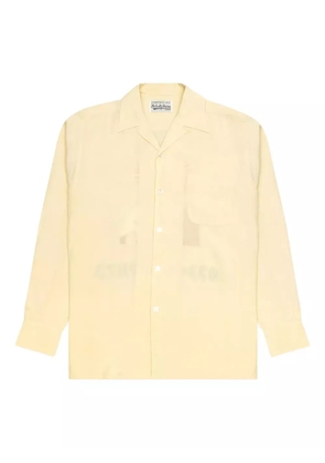 WACKO MARIA embroidered shirt - Yellow