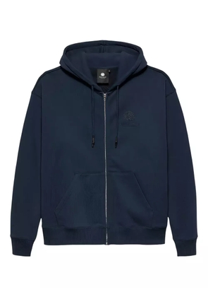 NEW AMSTERDAM shell zip-up hoodie - Blue