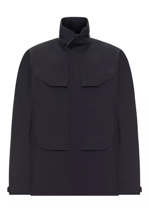 Veilance high-neck flap-pocket jacket - Black