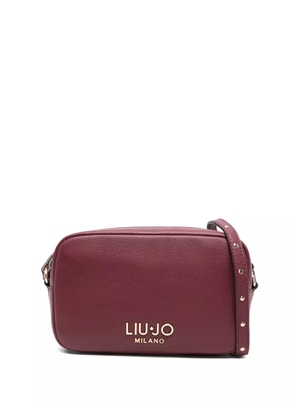LIU JO logo-plaque cross body bag - Red