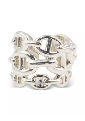 Hermès Pre-Owned 2010s Chaîne d'Ancre Enchene ring - Silver