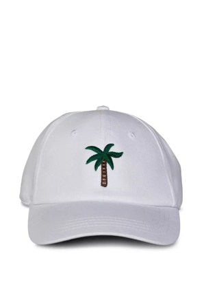 BEEFBAR palm-tree embroidered baseball cap - White