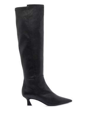 Stuart Weitzman 50mm pointed-toe knee-high boots - Black