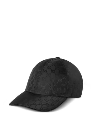 Gucci GG monogram baseball hat - Black