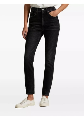 Polo Ralph Lauren high-waisted straight jeans - Black