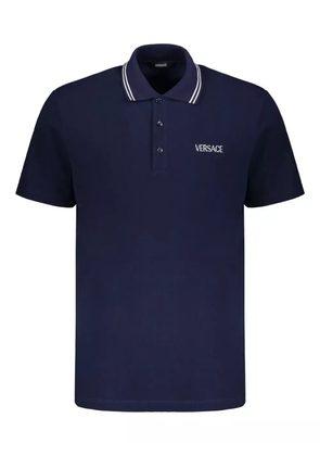 Versace cotton polo shirt - Blue