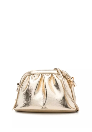 A.P.C. small Ninon shoulder bag - Gold