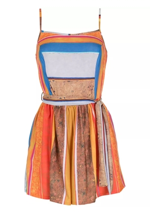 Amir Slama printed playsuit - Multicolour