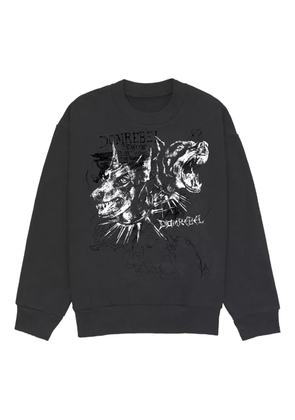 DOMREBEL Puppy sweatshirt - Black