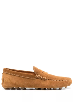 Tod's Gommino suede loafers - Brown