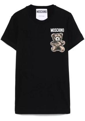 Moschino Leo Teddy-print T-shirt - Black