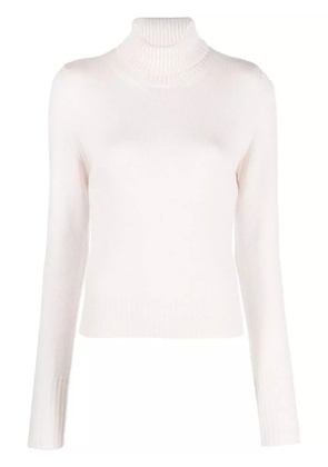 MM6 Maison Margiela open-back roll-neck top - Neutrals