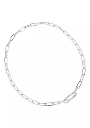 ALINKA 18K white gold Linka diamond necklace - Silver