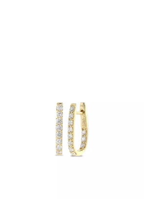 ALINKA 18K gold diamond-pavé hoop earring