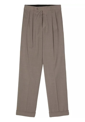 Sportmax Ferito wool tapered trousers - Grey