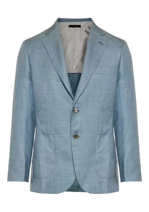 Brioni single-breasted blazer - Blue