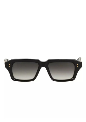 Dita Eyewear gold-detail square sunglasses - Black