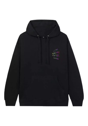 Anti Social Social Club Fuzzy Connection hoodie - Black