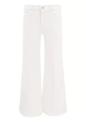 MOTHER The Twister Skimp high-rise flared jeans - Neutrals