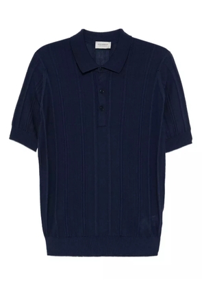John Smedley Jaxen merino wool polo shirt - Blue