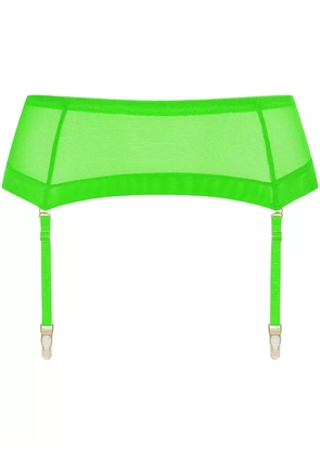 Maison Close Corps à Corps Neon garter belt - Green