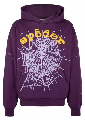 SP5DER Star OG Web V2 hoodie - Purple