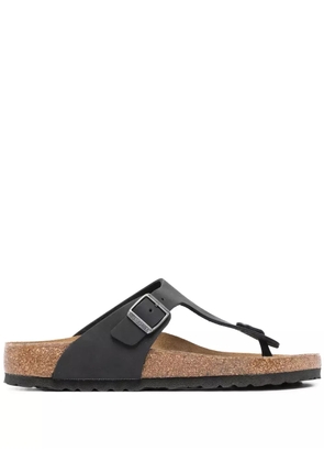 Birkenstock buckle-detail flip flop sandals - Black