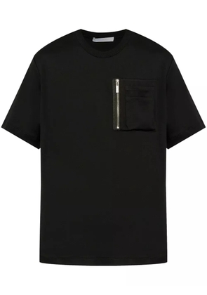 Helmut Lang zip pocket cotton T-shirt - Black