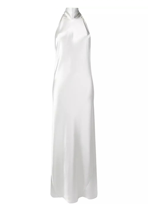 Galvan London Sienna dress - Silver