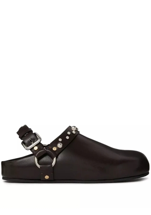 Stella McCartney Elyse studded clogs - Brown