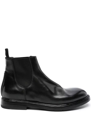 Premiata leather Chelsea boots - Black