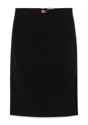Elisabetta Franchi crepe mini skirt - Black