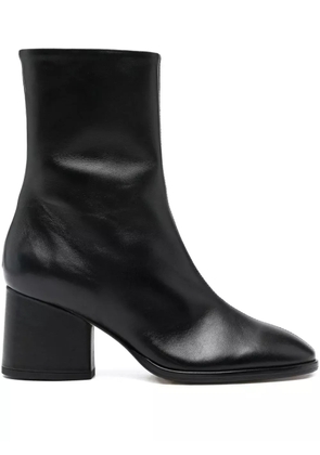 Aeyde 65mm leather ankle boots - Black
