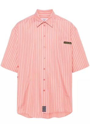 Martine Rose striped bowling shirt - Pink