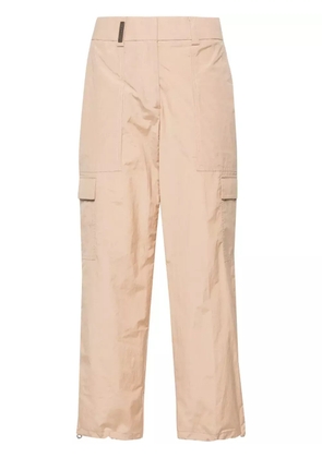 Peserico high-waist tapered trousers - Neutrals