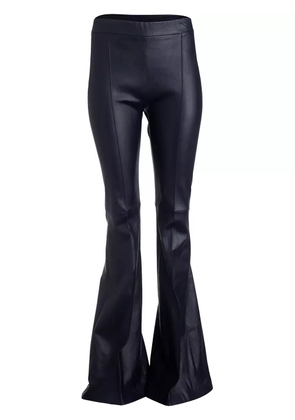 Rosetta Getty mid-rise flared trousers - Blue