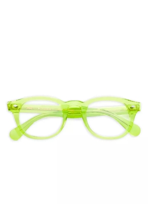 Kador Woody round-frame glasses - Green