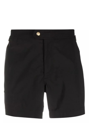 TOM FORD side-buckle swim shorts - Black